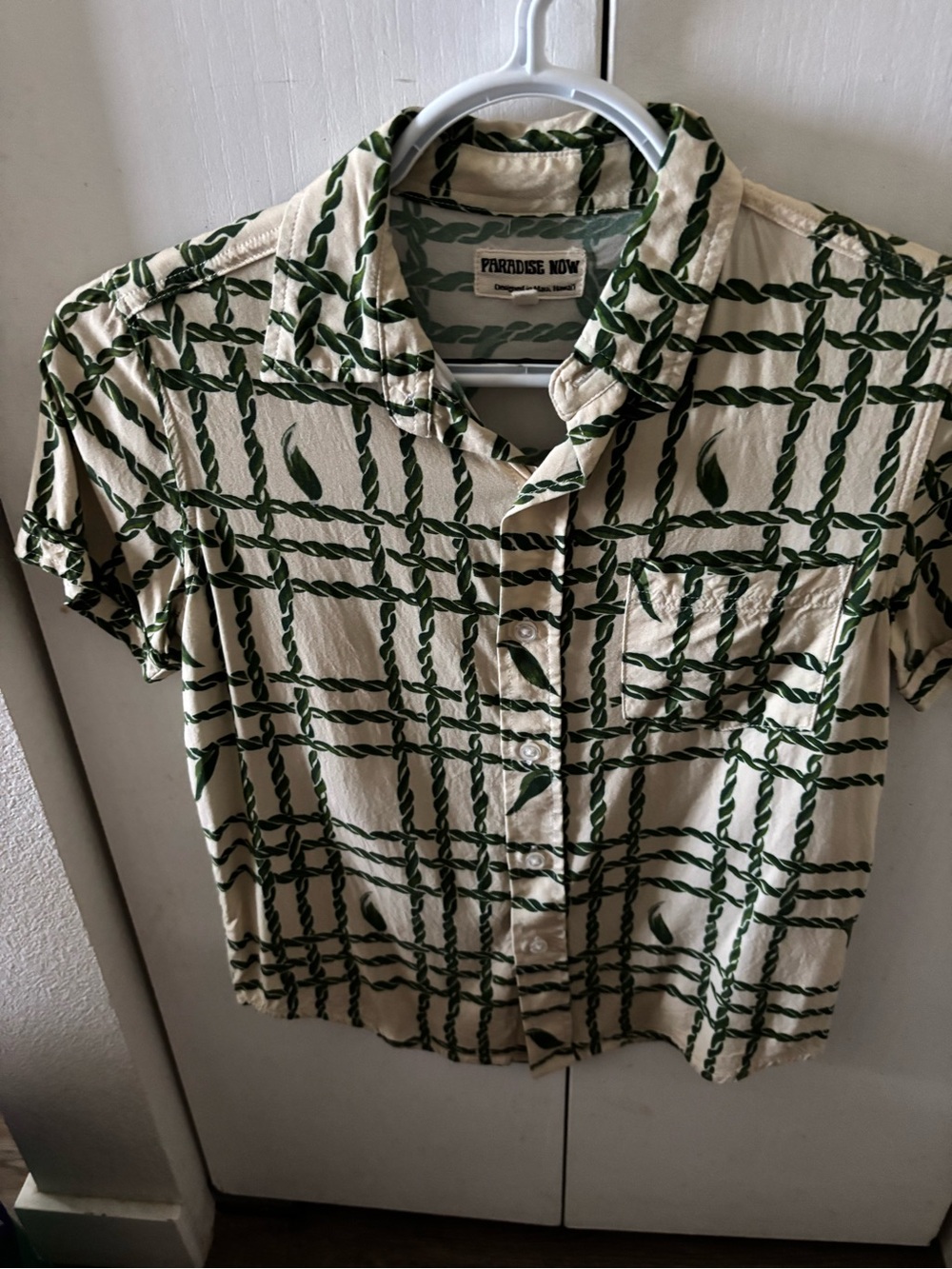 Boys Aloha Button Down Shirt